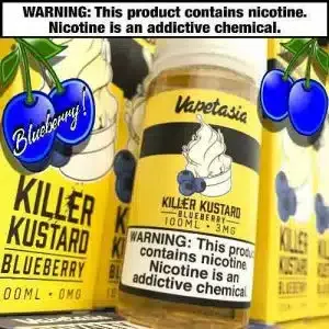 Killer Kustard Blueberry By Vapetasia 100ml 3mg