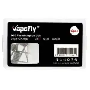 Vapefly Prebuilt Ni80 Fused Clapton Coil