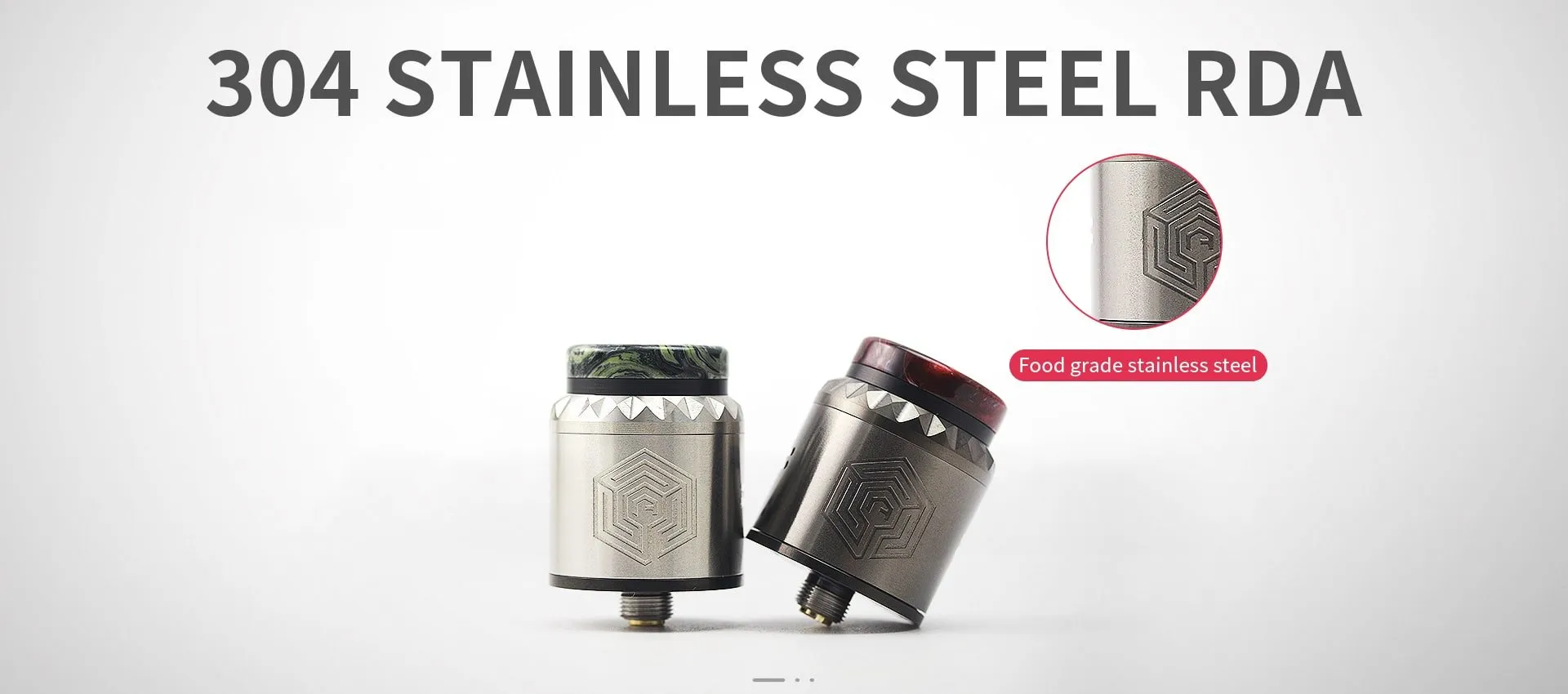 Advken Artha Advken Artha V2 RDA 304 Stainless