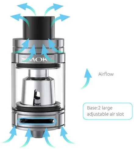 SMOK Priv V8 Kit SMOK Priv V8 Kit air flow