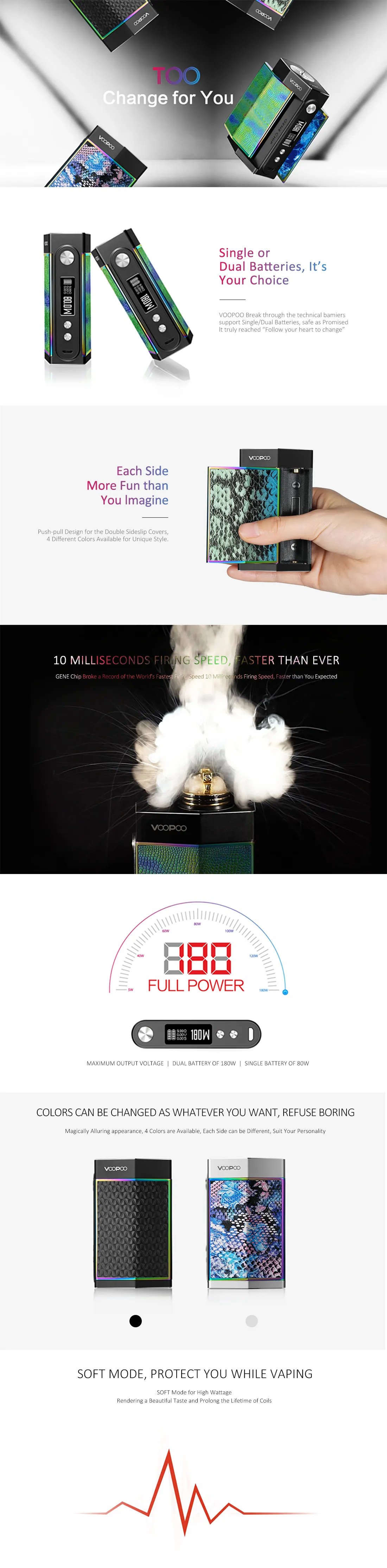 VOOPOO TOO 180W Kit VOOPOO TOO 180W Kit